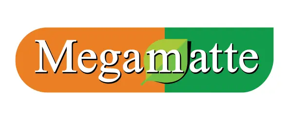 Logotipo da Megamatte, cliente da C.A. Nova Contábil