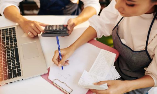 Contabilidade consultiva para restaurantes